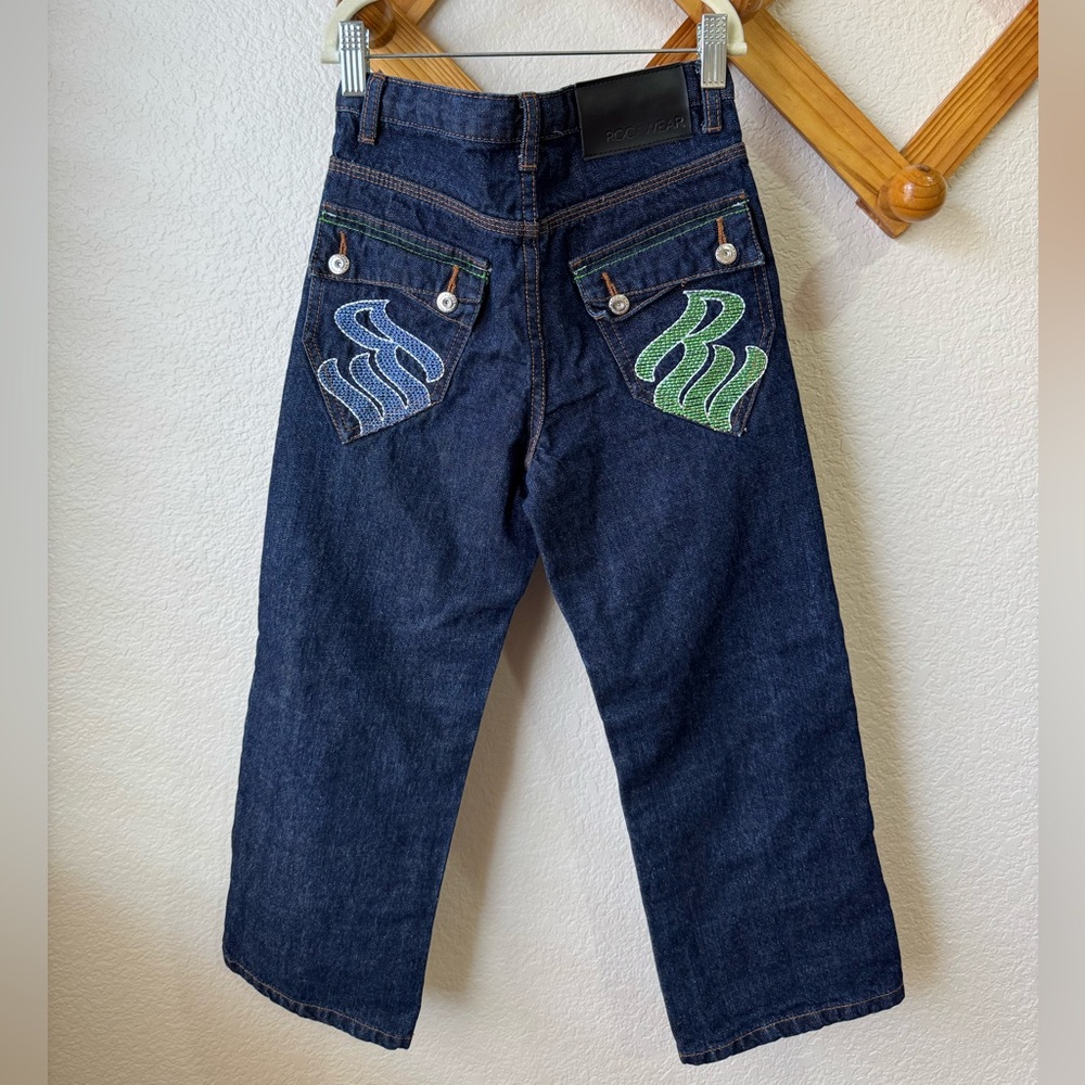 Vintage Y2K Boys Rocawear Denim Jeans